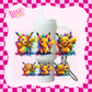 Mini Keychain Tumbler UV DTF Wrap | Pika | #E41