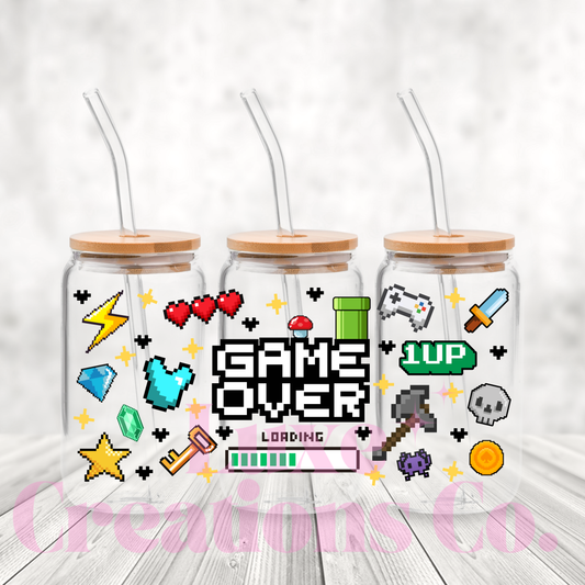 Game Over UV DTF Wrap (#316)