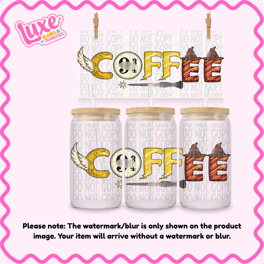 16oz UV DTF Wrap | Coffee HP | #2468