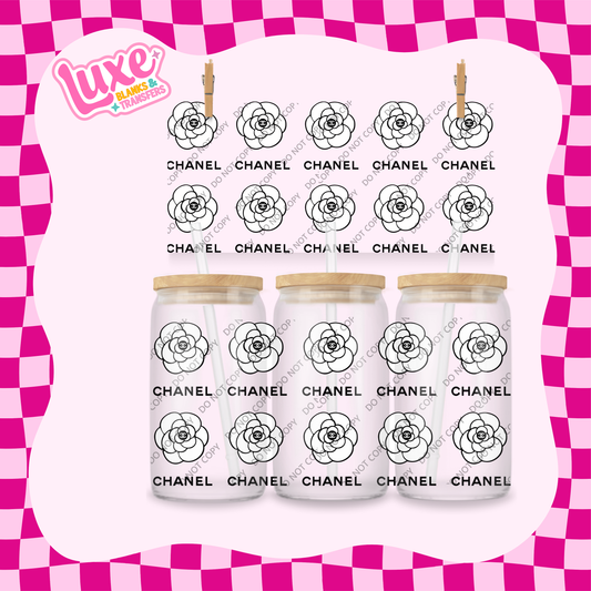 16oz UV DTF Wrap | CC Flower Small | #2026