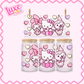 16oz UV DTF Wrap | Cutesy Pink San/rio Friends | #2814