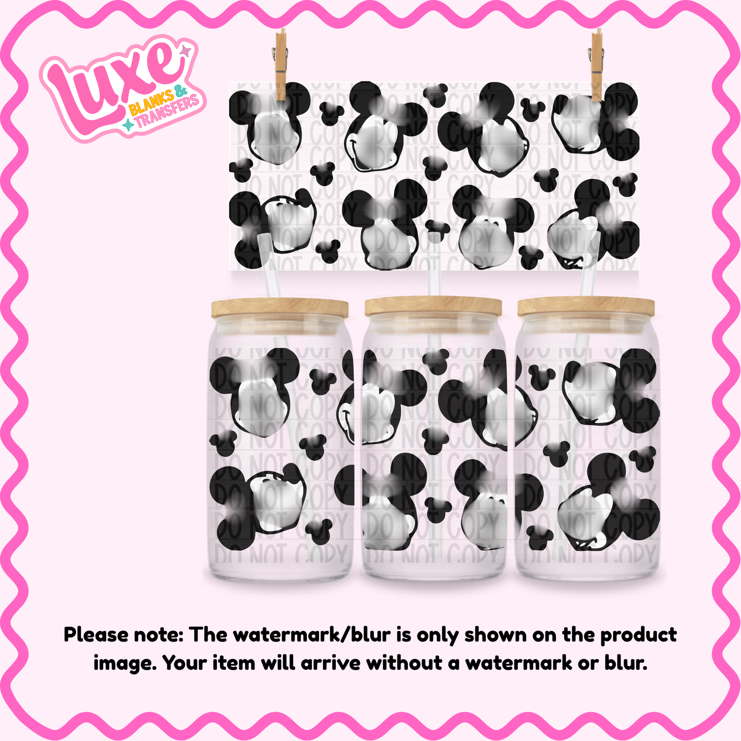 16oz UV DTF Wrap | Mouse | #3773