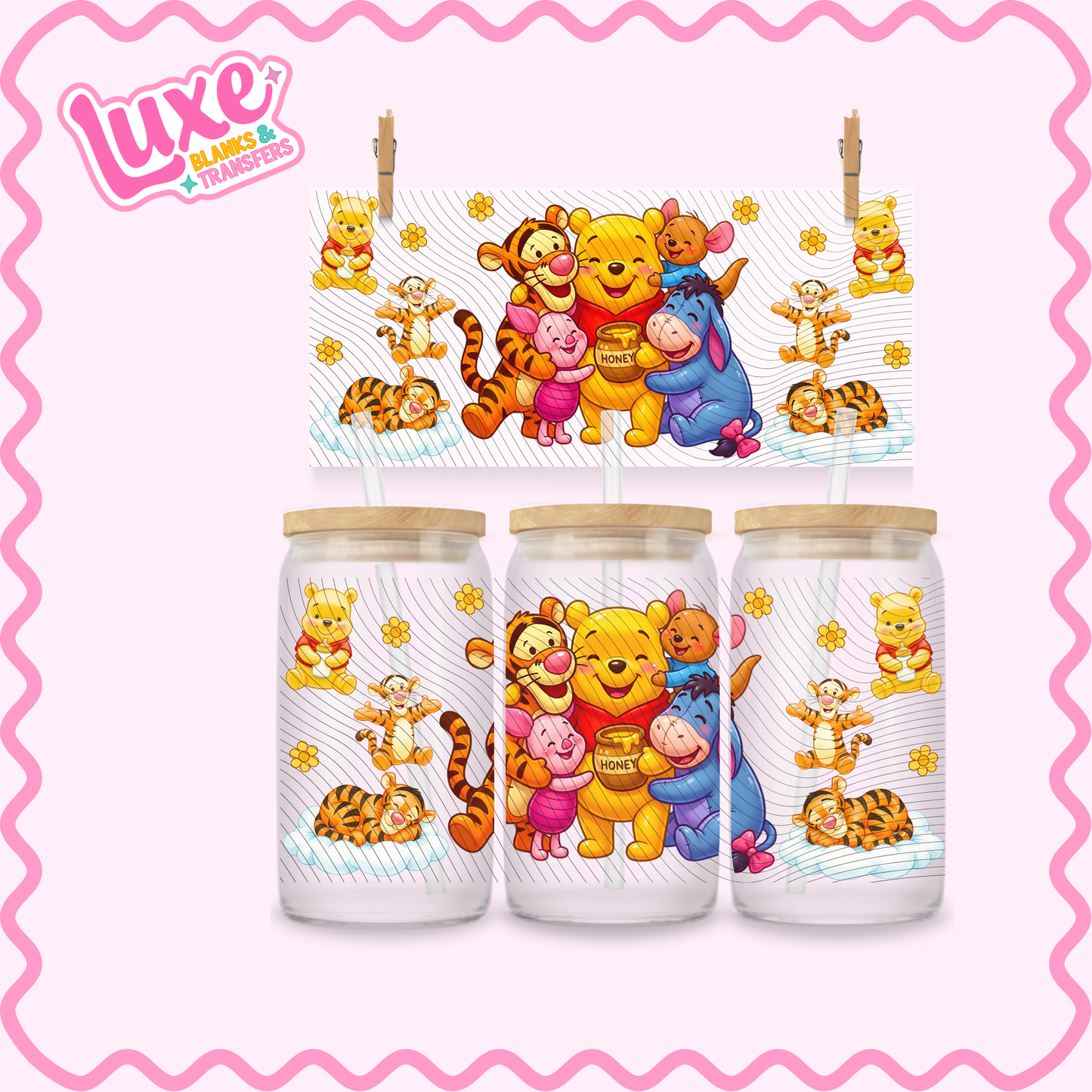 16oz UV DTF Wrap | Win Friends | #3303