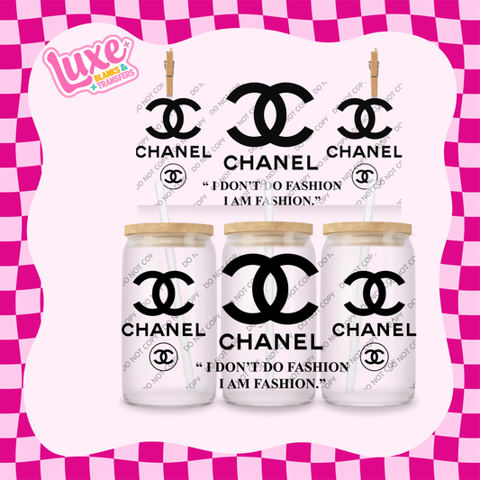 16oz UV DTF Wrap | CC I Am Fashion | #2035