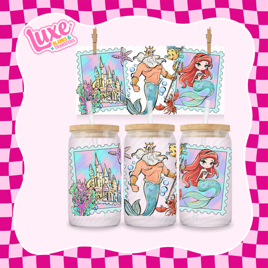 Princess Stamps 3 | UV DTF Wrap | #1049