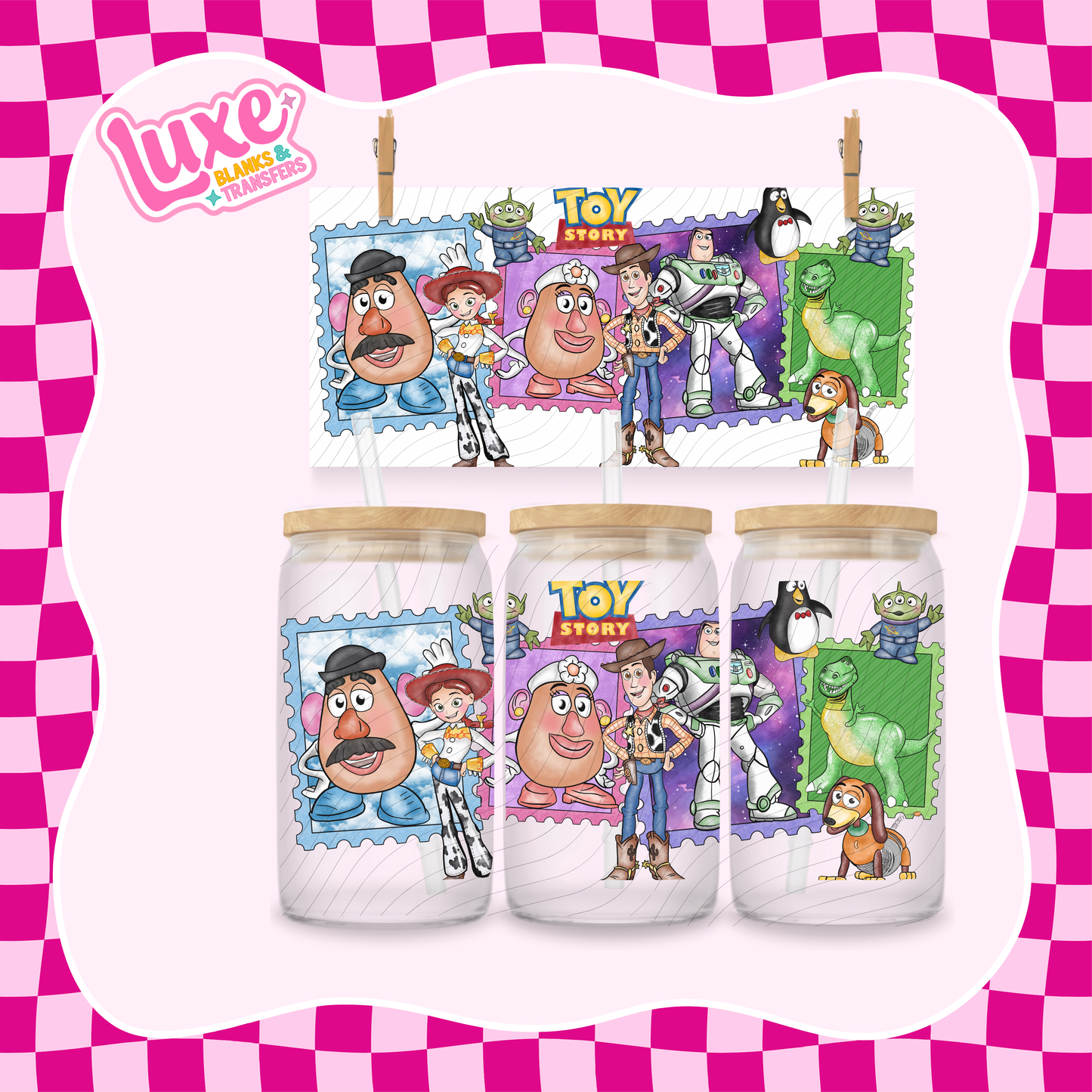 Toy Stamps | UV DTF Wrap | #1051