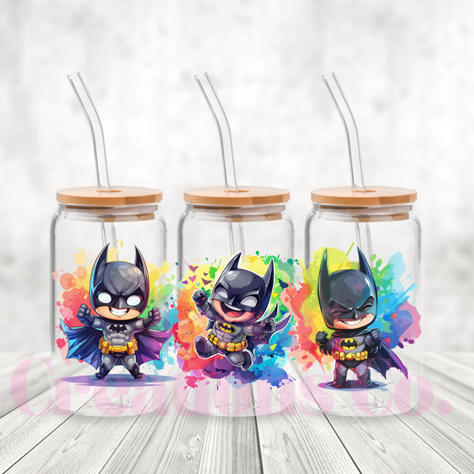 Bat Colour UV DTF Wrap (#329)