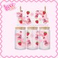 16oz UV DTF Wrap | Strawb Milk | #2829