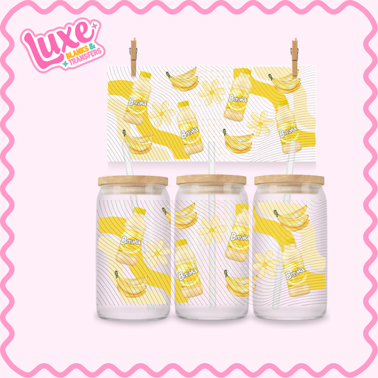 16oz UV DTF Wrap | Banana Milk | #2830