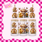 16oz UV DTF Wrap | Cutesy Cows & Sunflowers | #2042