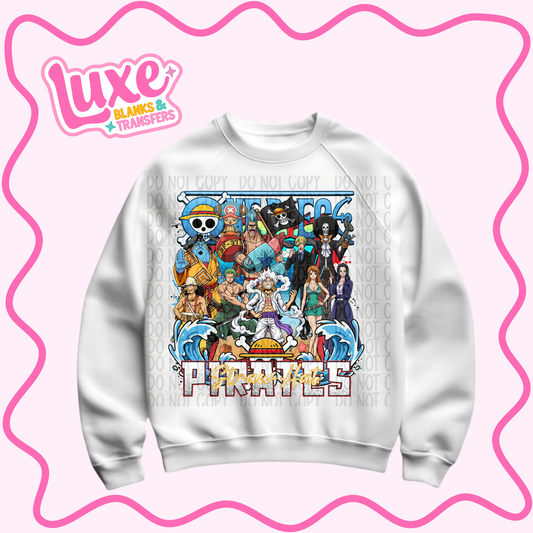 DTF Heat Transfer | One Pi3ce 2 Anime | #775