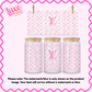 16oz UV DTF Wrap | Pink VL Pattern Boujee | #2003