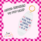Motel Keychain UV DTF Wrap (#C43)