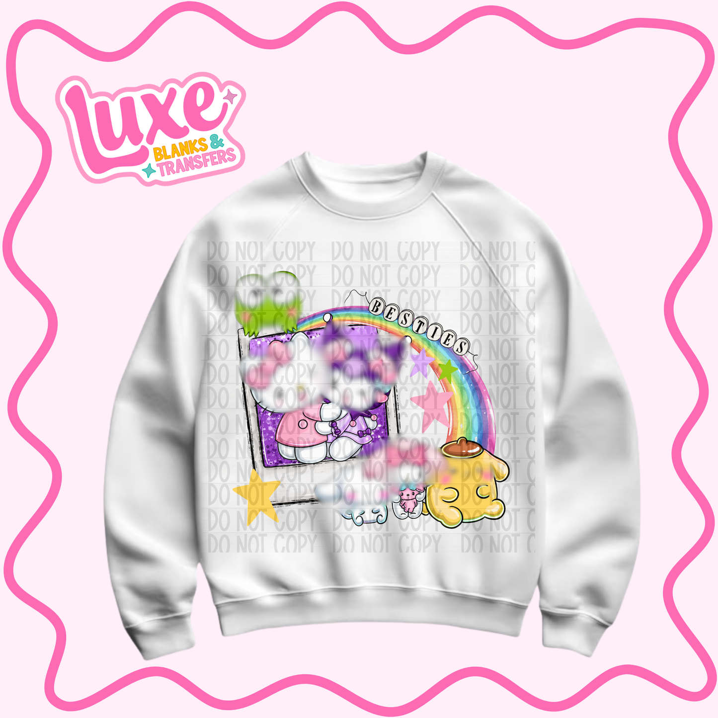 DTF Heat Transfer | Besties Cat | #1171