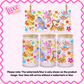 16oz UV DTF Wrap | Cute Bear & Friends | #1809