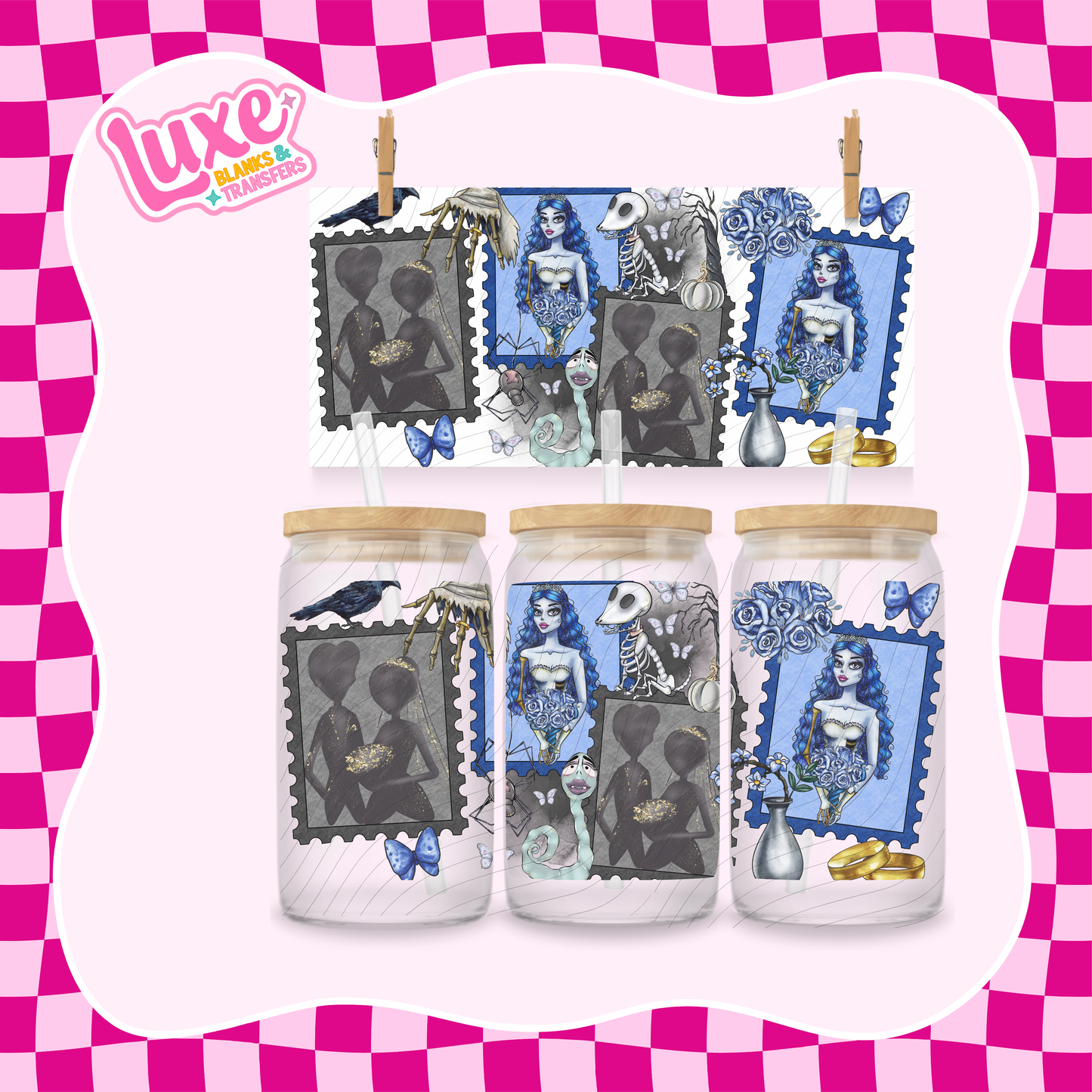 Stamps | UV DTF Wrap | #1062