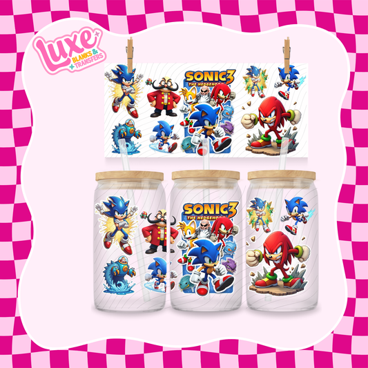 Son/ic & Friends | 16oz UV DTF Wrap | #1562