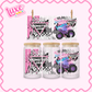 16oz UV DTF Wrap | Monster Truck Sparkle | #3321