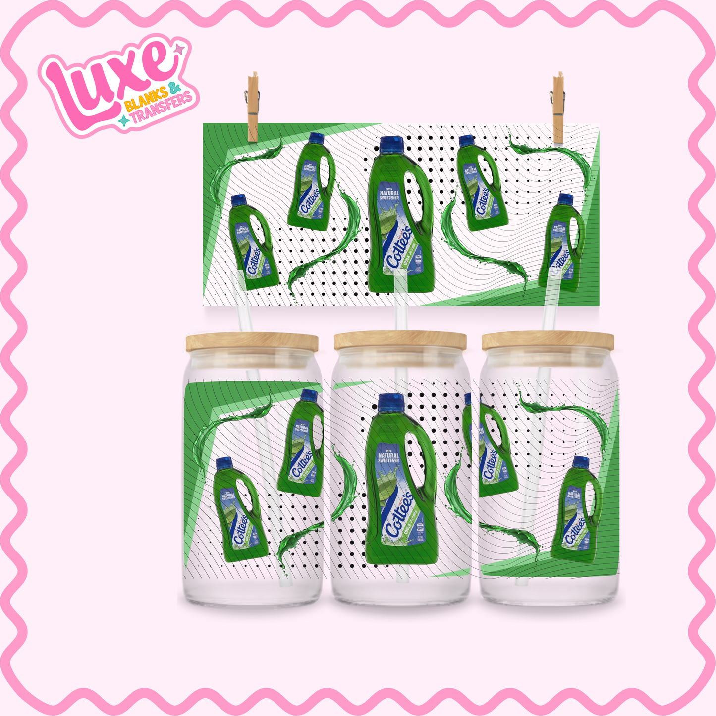 16oz UV DTF Wrap | Cordial | #2839