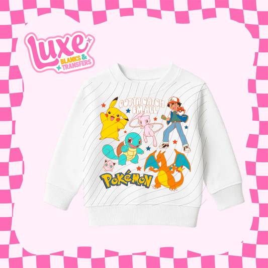 Catch Em All | Kids DTF Heat Transfer | #144