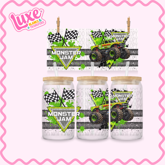 16oz UV DTF Wrap | Monster Truck Avenger | #3323