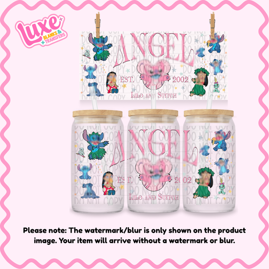 16oz UV DTF Wrap | P1nk Ali3n | #280
