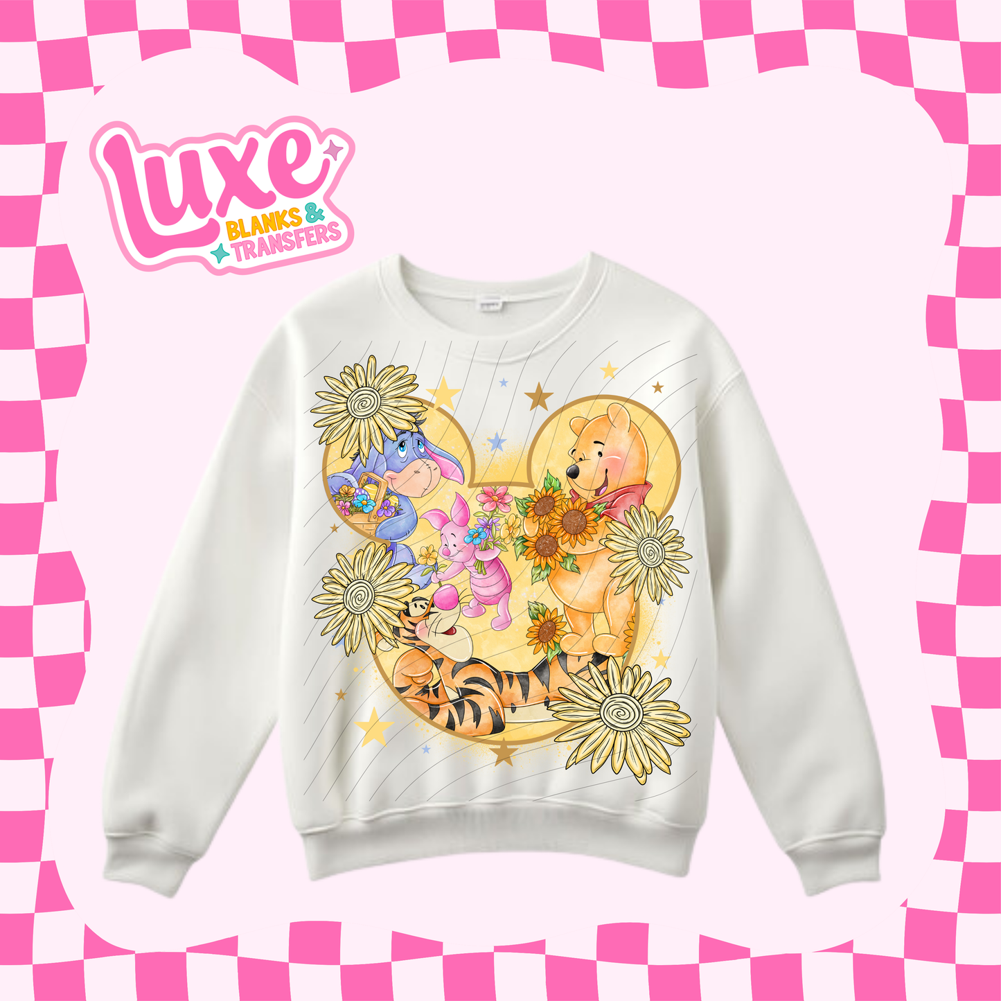 Win Friends Flowers | DTF Heat Transfer | #42