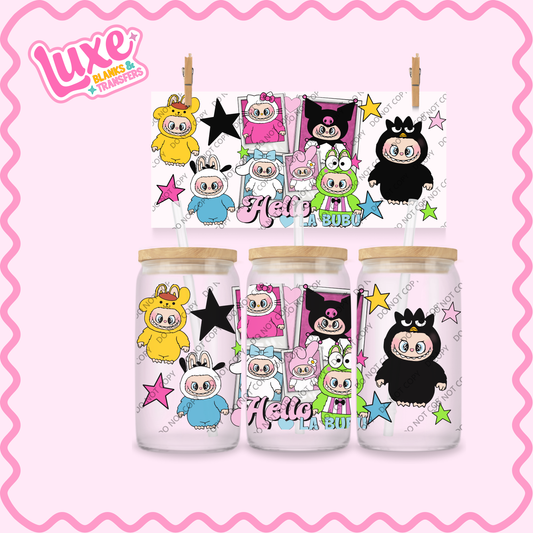 16oz UV DTF Wrap | HELLO BUBU | #2143