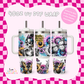 Tattoo Girl 40oz UV DTF Wrap (#B44)