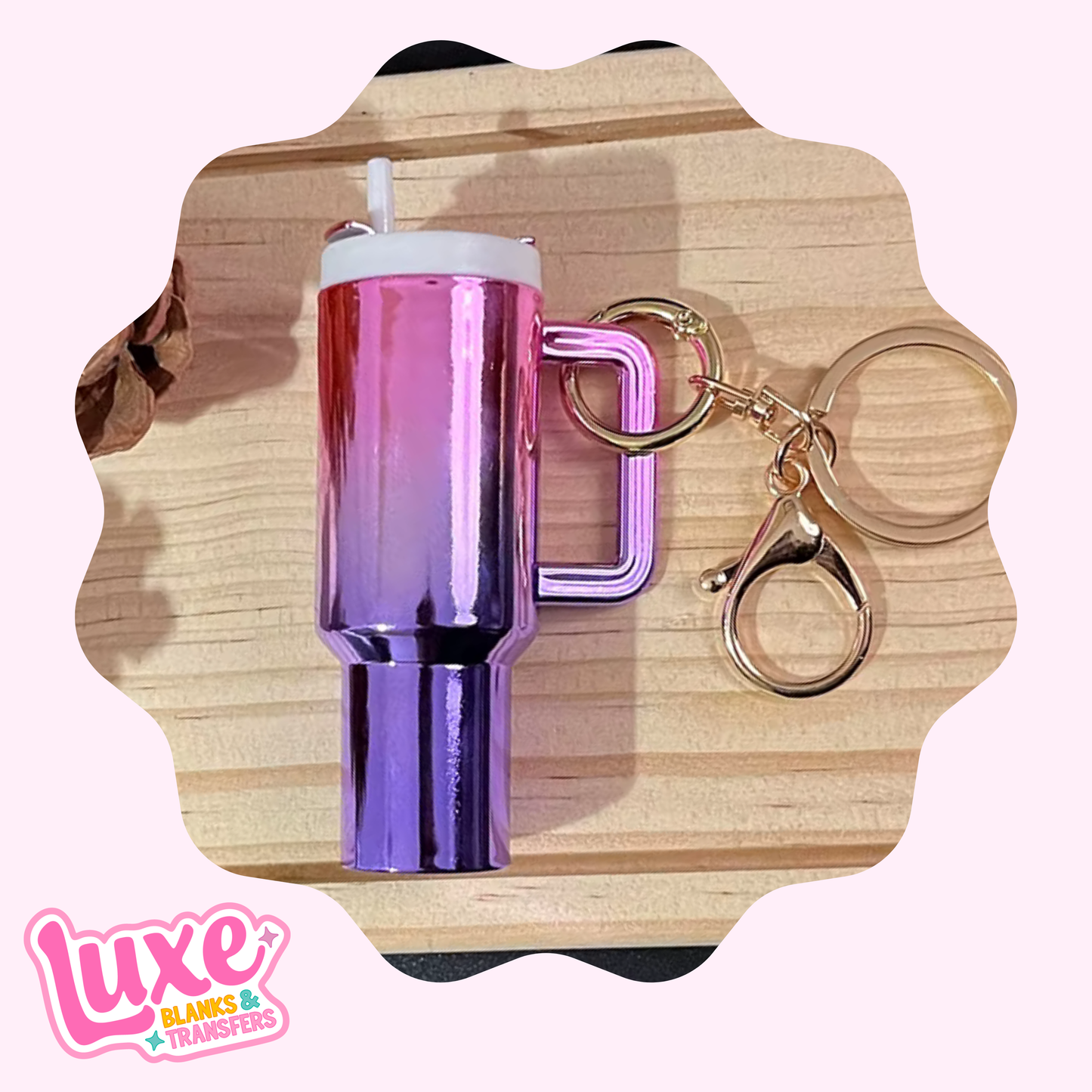Mini Keychain Tumbler (Blank)