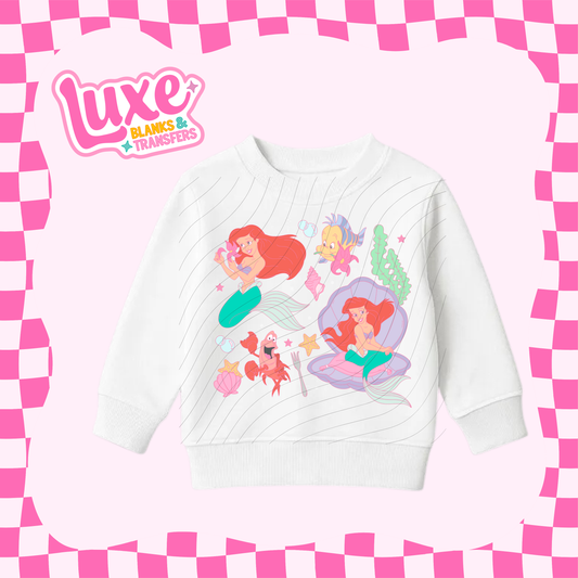 Mermaid Princess | Kids DTF Heat Transfer | #147