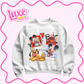 DTF Heat Transfer | Besties Mouse | #1177