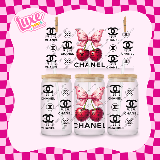 16oz UV DTF Wrap | CC Brand Cherry 2 | #2055