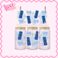 16oz UV DTF Wrap | Blue Energy | #2844