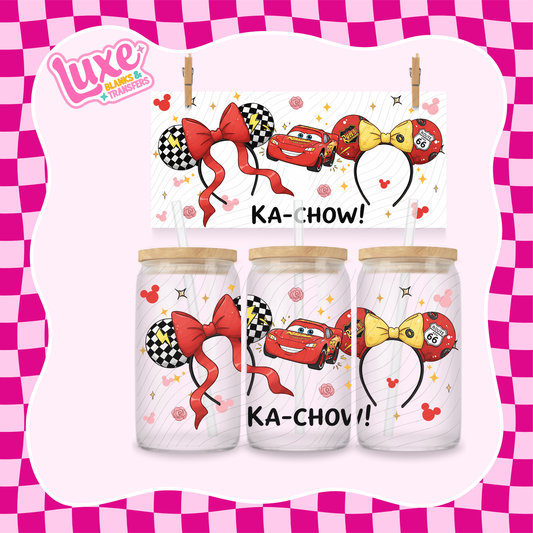 McQueen Dis. Ears | 16oz UV DTF Wrap | #1572