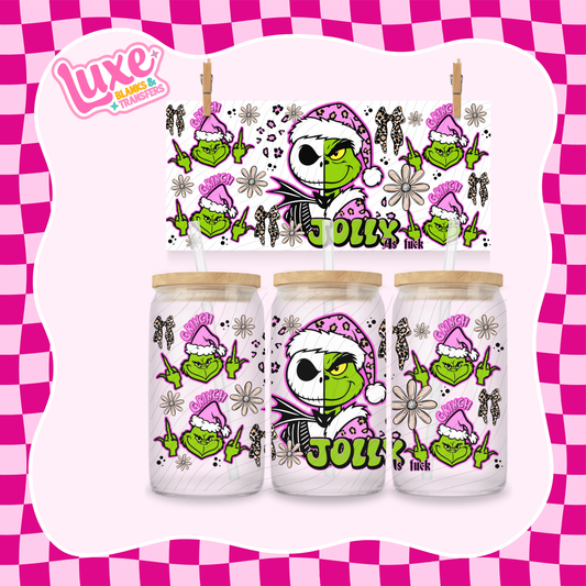 Jolly As F | UV DTF Wrap | #1074