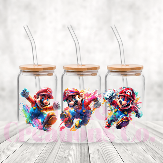 Mario UV DTF Wrap (#339)