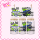 16oz UV DTF Wrap | Monster Truck Dino | #3333