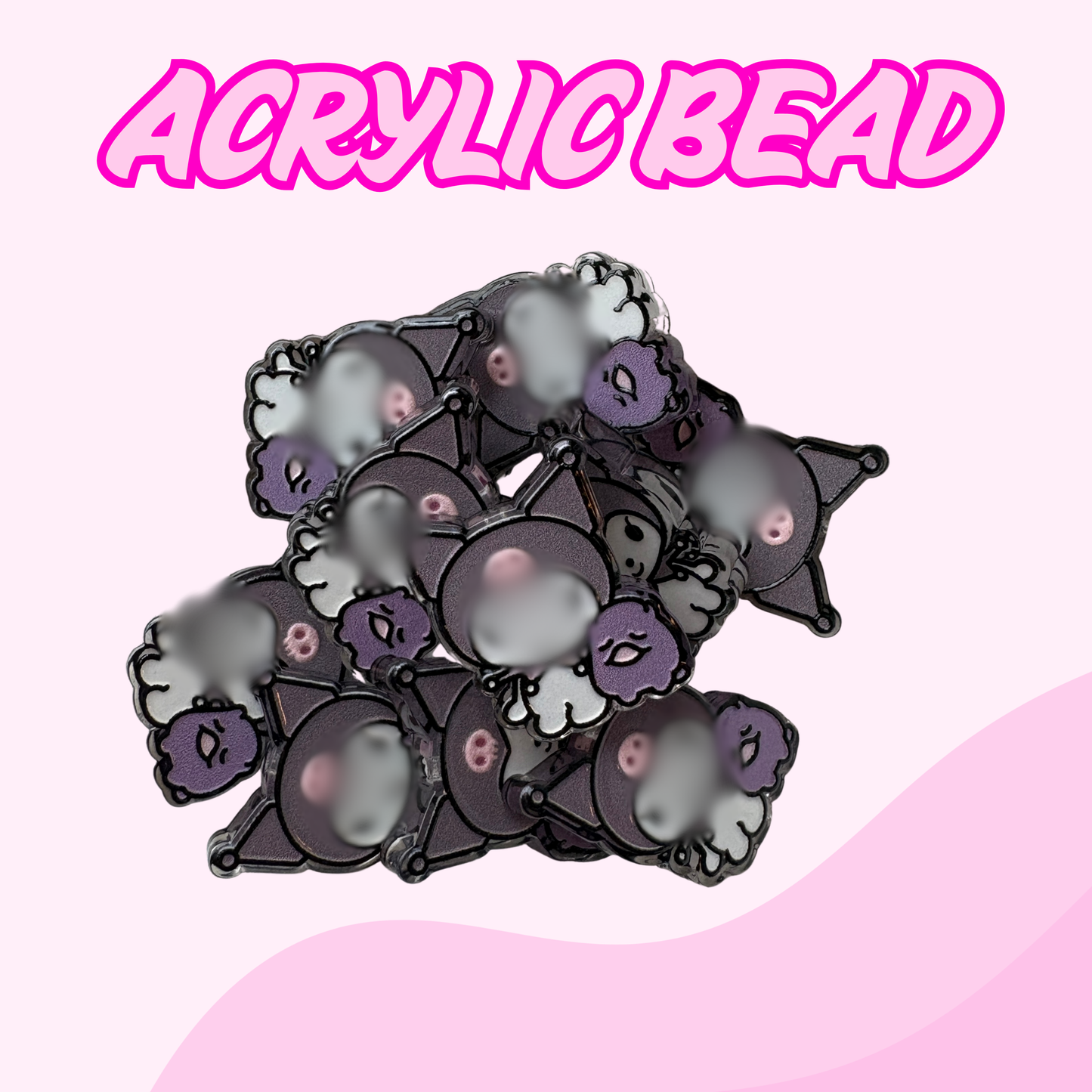 Flatback Acrylic Bead | Rowme