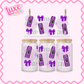 16oz UV DTF Wrap | Purple Energy | #2850