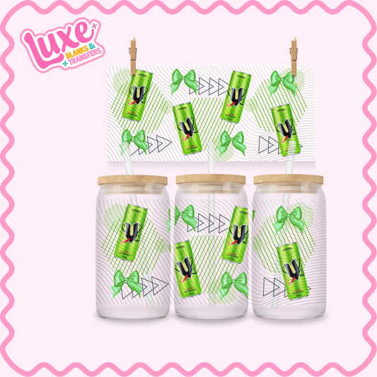 16oz UV DTF Wrap | Energy Green | #2851