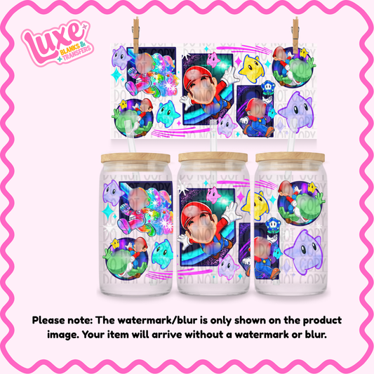 16oz UV DTF Wrap | Sup3r M | #2615