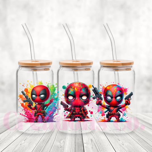Cute DPool UV DTF Wrap (#343)