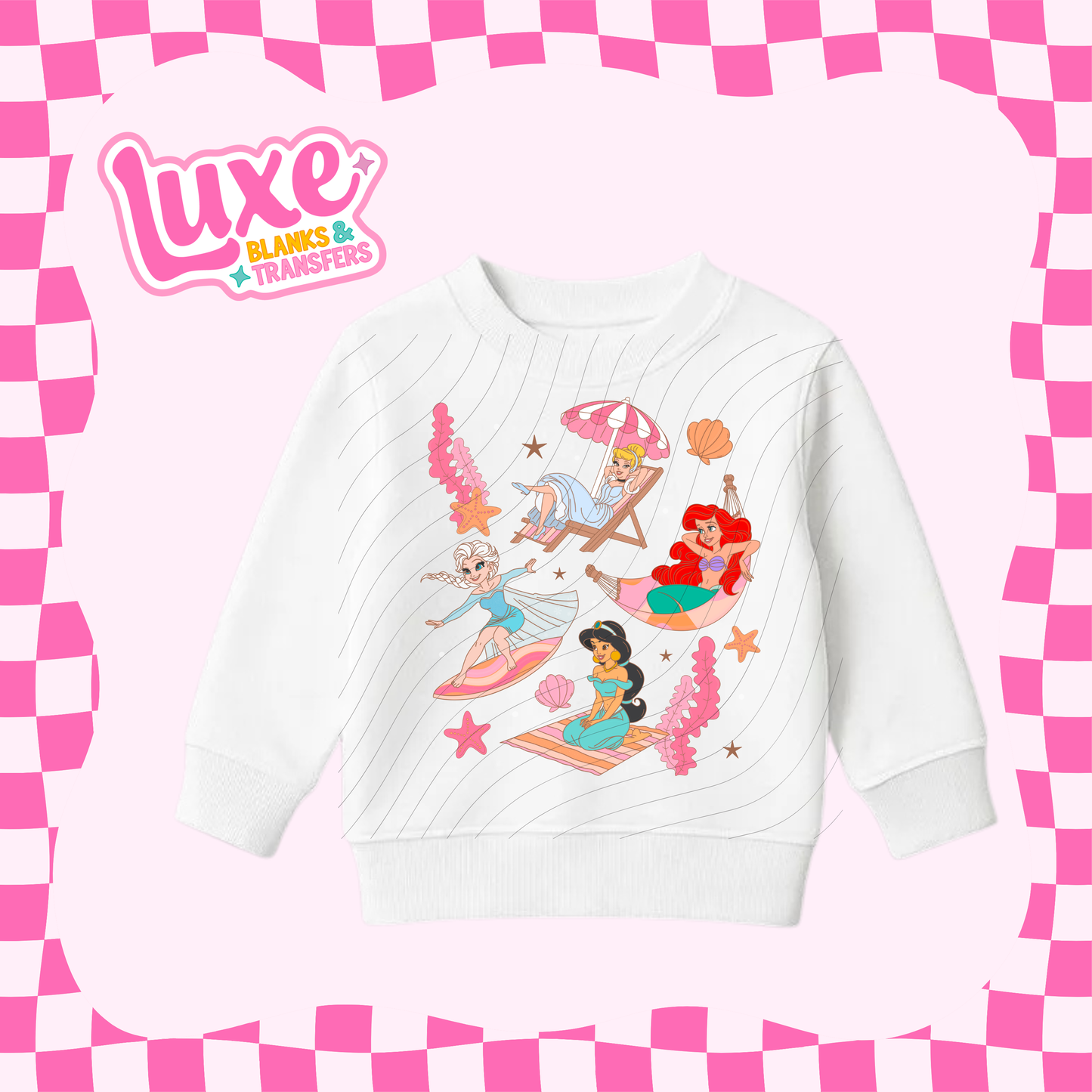 Summer Princess | Kids DTF Heat Transfer | #162
