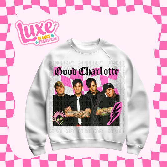 DTF Heat Transfer | Good Charlotte | #707