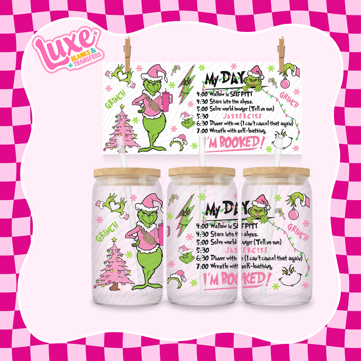 I'm Booked Boujee | UV DTF Wrap | #1082