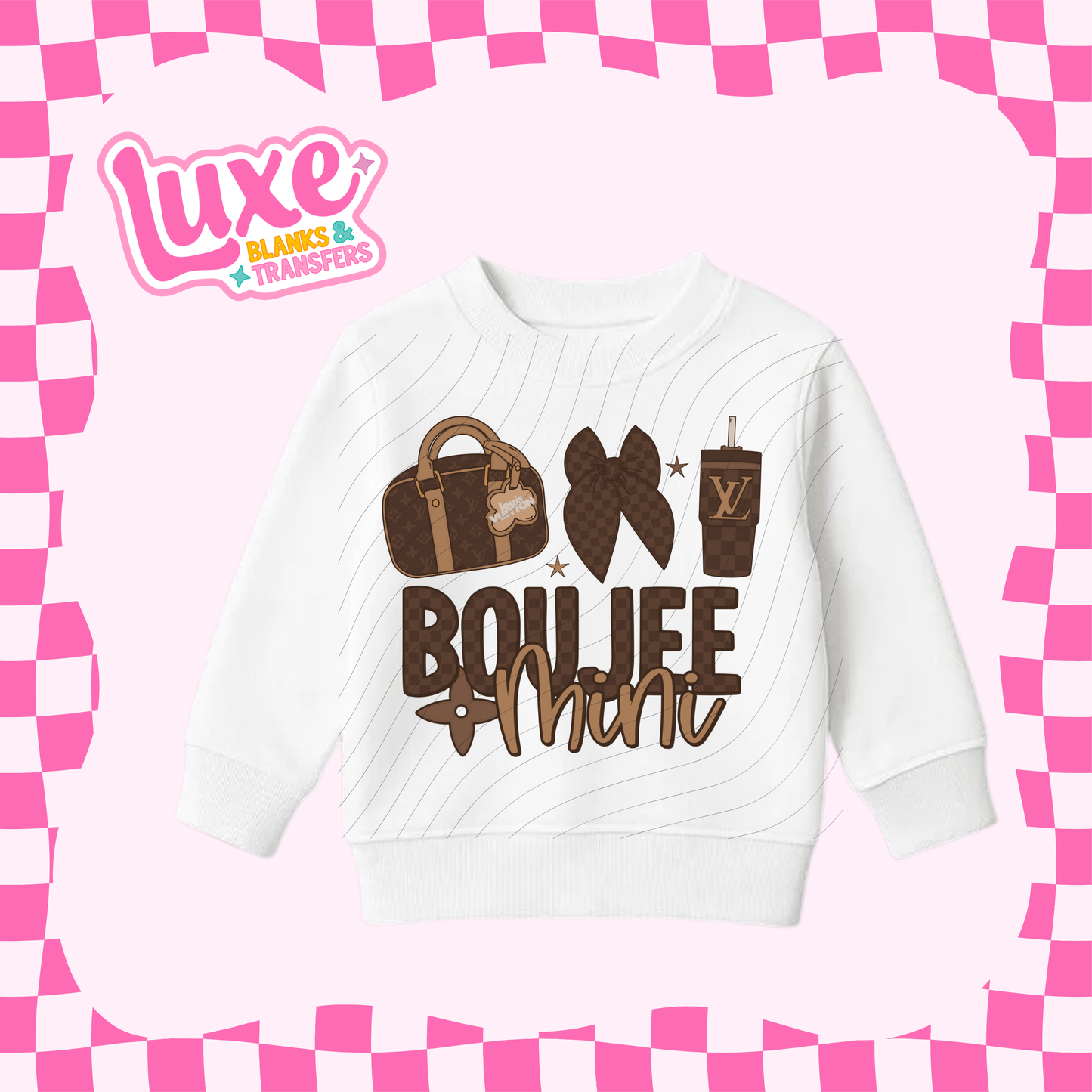 Boujee Mini | Kids DTF Heat Transfer | #163