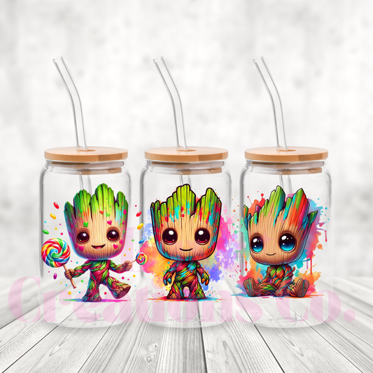 Cute Groot UV DTF Wrap (#344)