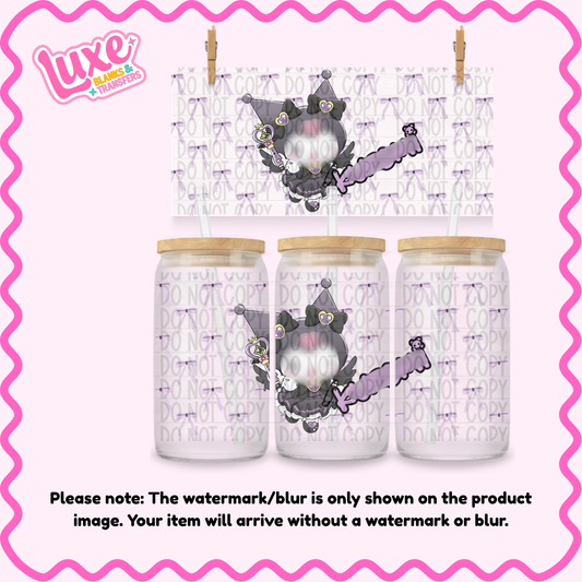 16oz UV DTF Wrap | Rowme Bows | #2623
