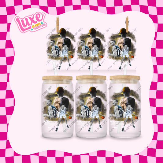 16oz UV DTF Wrap | Wemby NBA Basketball Player | #2072